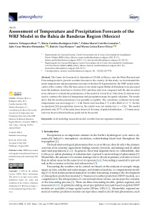 Assessment Of Temperature And Precipitation Forecasts Of The Wrf Model
