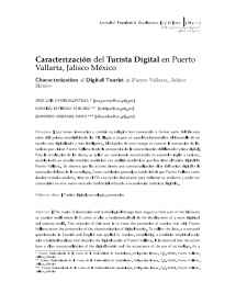 Caracterizacion Del Turista Digital En Puerto
