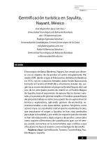 Gentirficacion Turistica En Sayulita